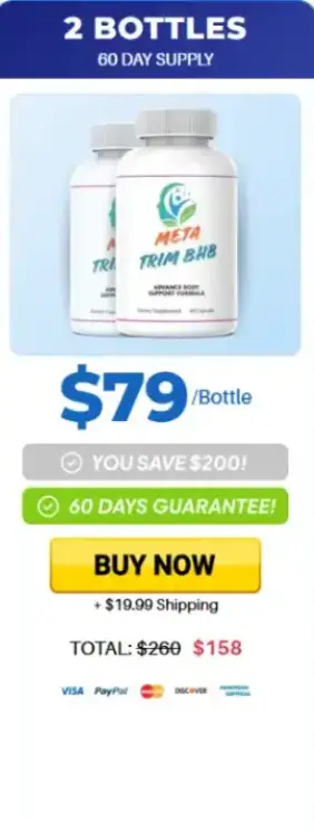 Meta Trim BHB special promotion with limited time savings